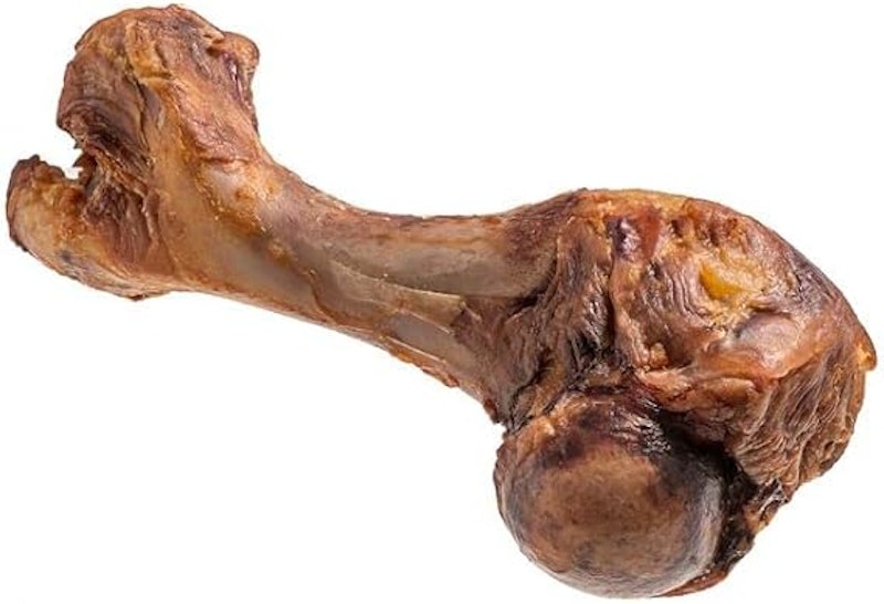 Osso Petiscão Defumado para Cachorro Mini Fêmur Natural 1 un 2