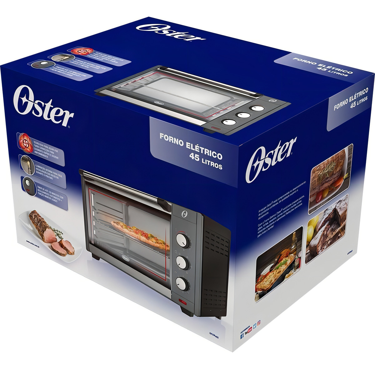 Forno Elétrico Oster 45 L 5