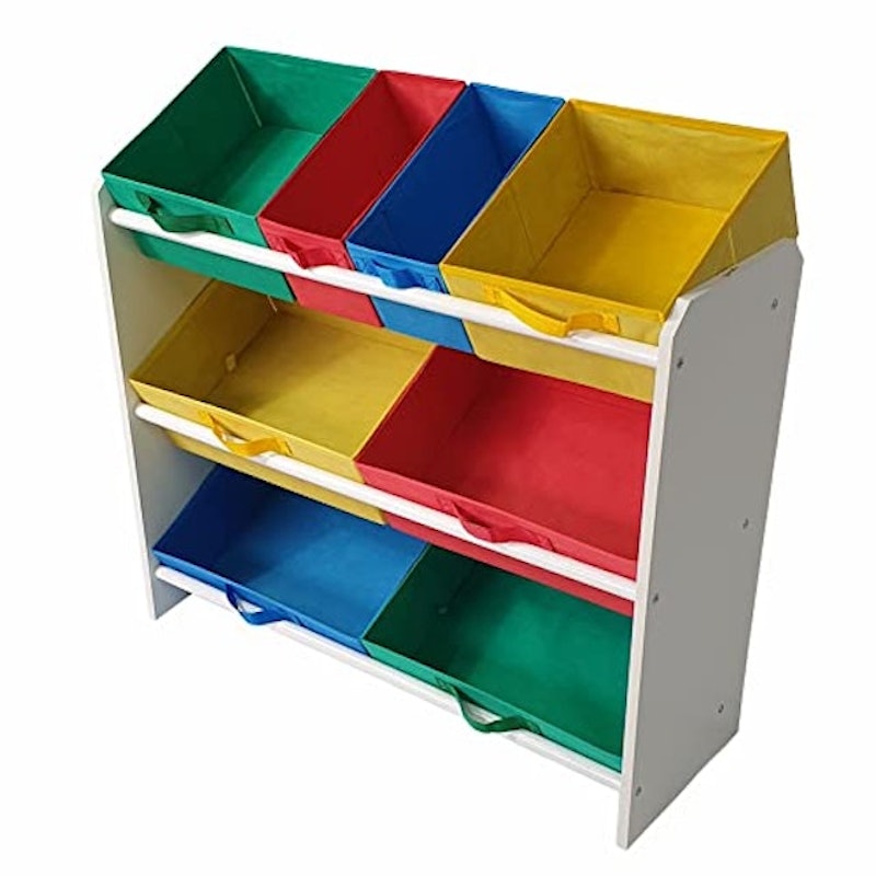 Organizador de Brinquedos Infantil - Grande Colorido 5