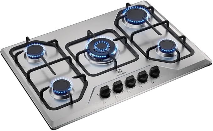 Cooktop 5 Bocas a Gás Electrolux Inox Experience Multi Chama 2