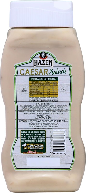 Molho para Salada Caesar Hazen 2