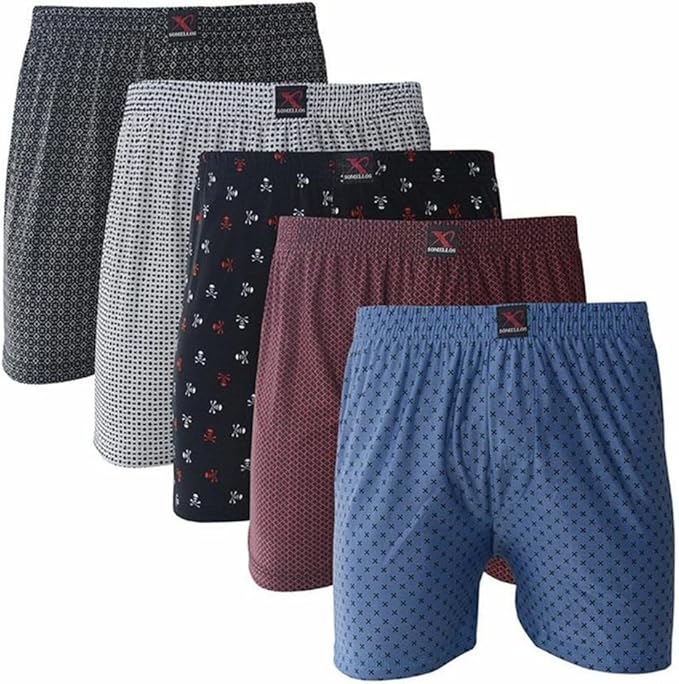 Kit com 3 Cuecas Samba-Canção Adulto Somellos 3
