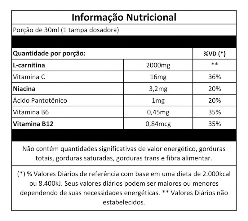 L-Carnitina 2000 mg New Millen 2