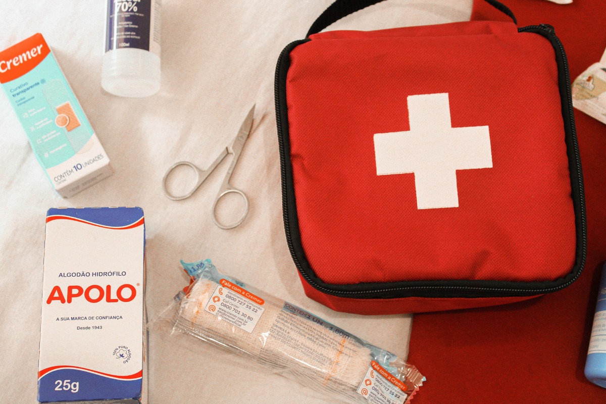 Kit Primeiros Socorros Ambiente de Trabalho 3