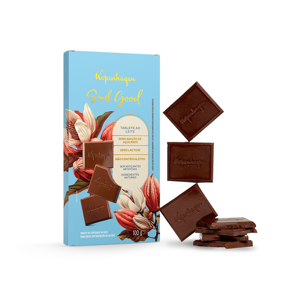 Tablete ao Leite Soul Good 100 G 1