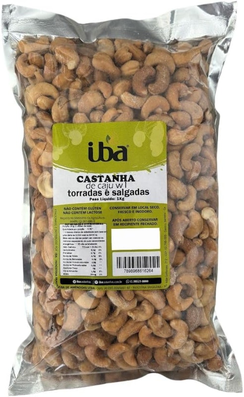 Castanha de Caju Torrada e Salgada 1