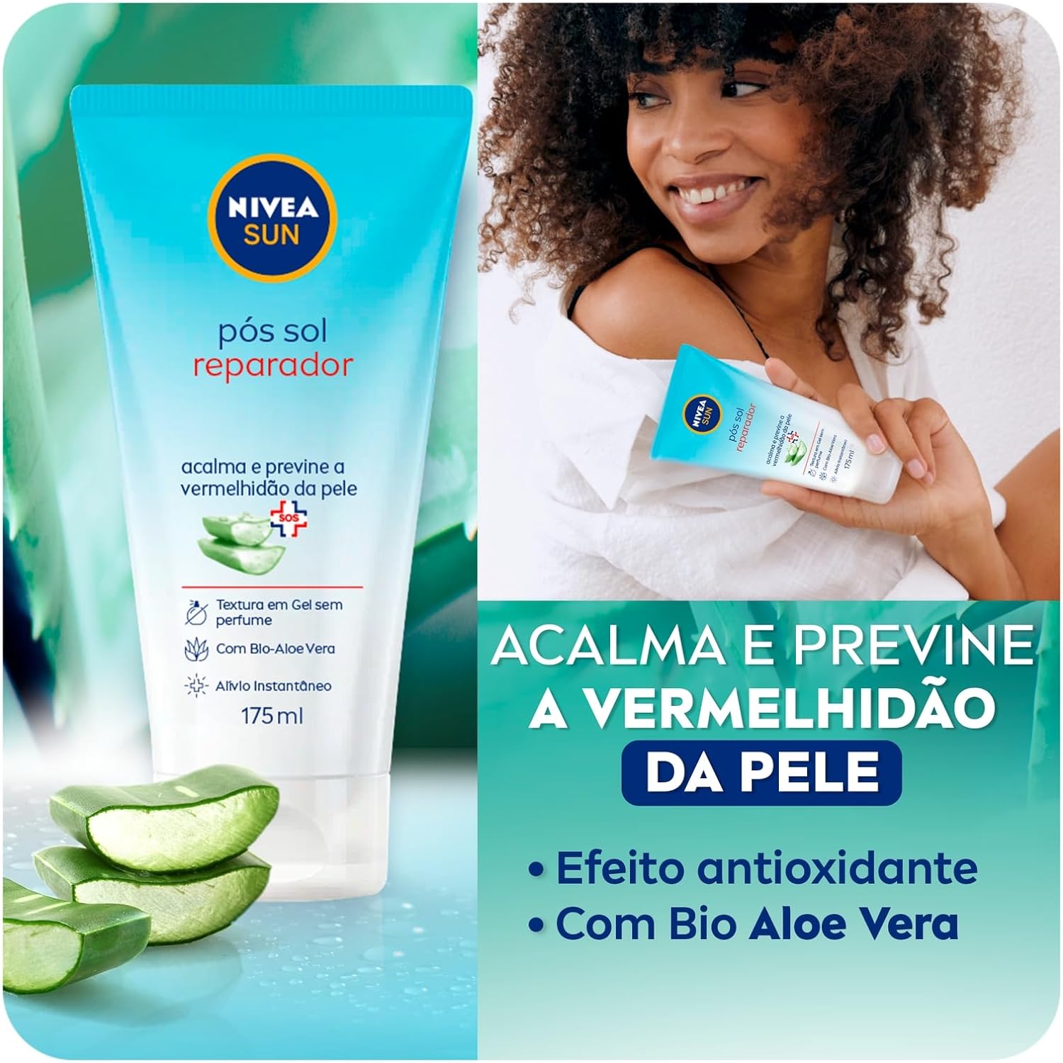 Nivea Sun Loção Pós Sol Reparador 3