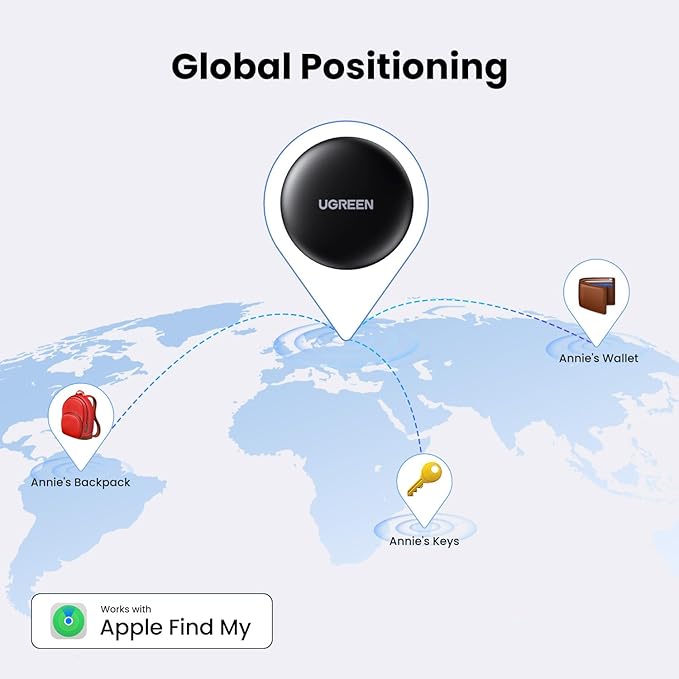 Localizador Rastreador Bluetooth Ugreen iPhone iPad Mac 4