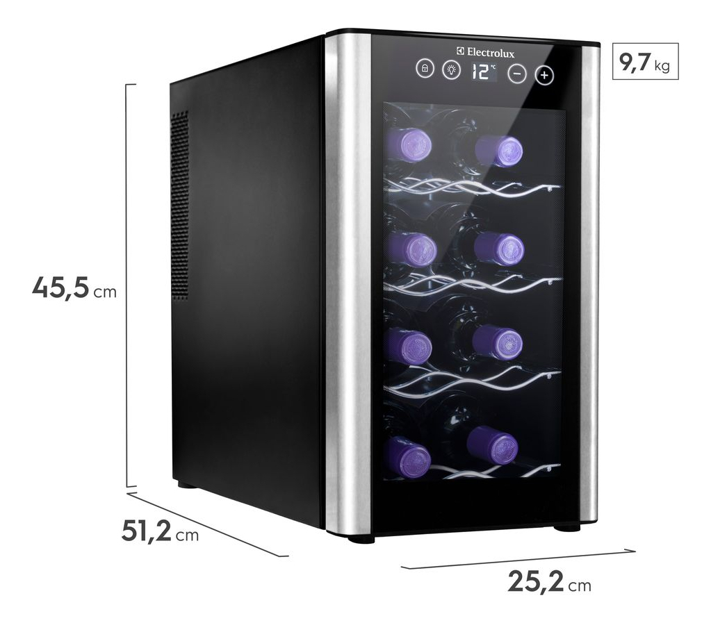 Adega de Vinho Climatizada 8 Garrafas 5