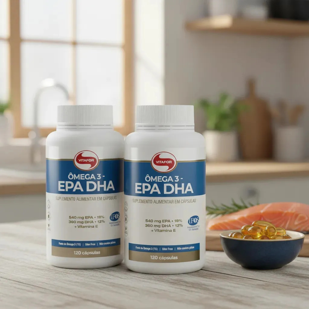Ômega 3 EPA DHA Vitafor 4