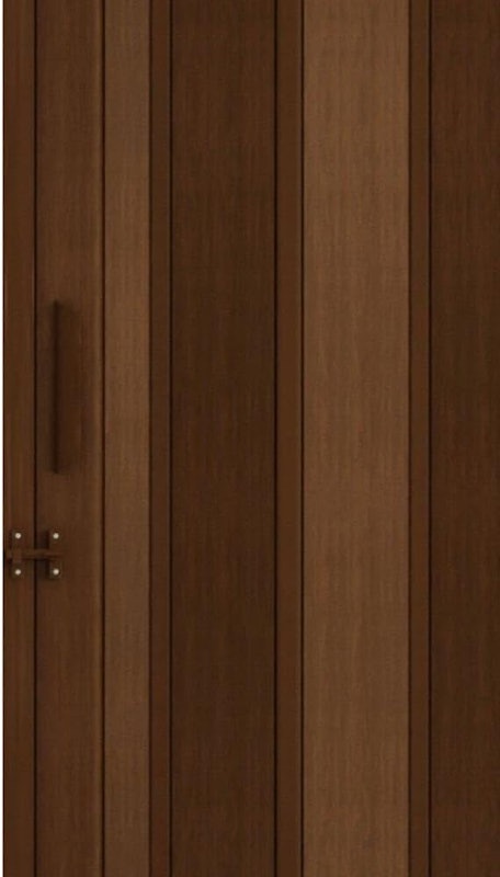 Porta Sanfonada PVC Imbuia 4