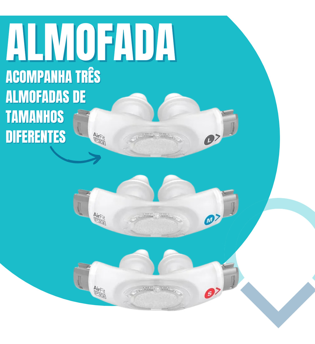 Máscara ResMed AirFit P30i 2