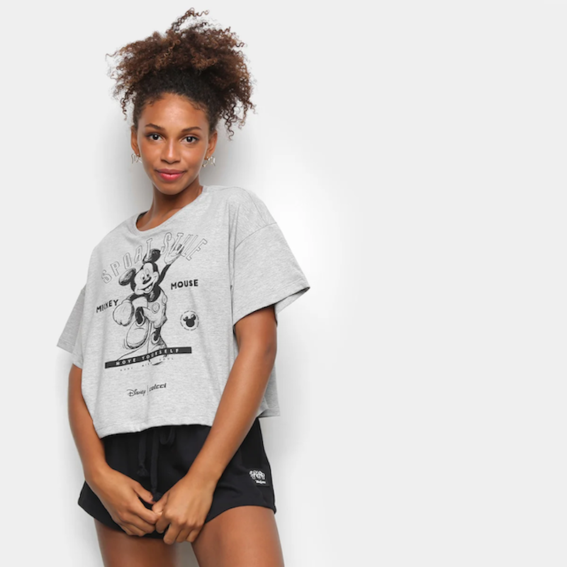 Camiseta Feminina Colcci Mickey 1