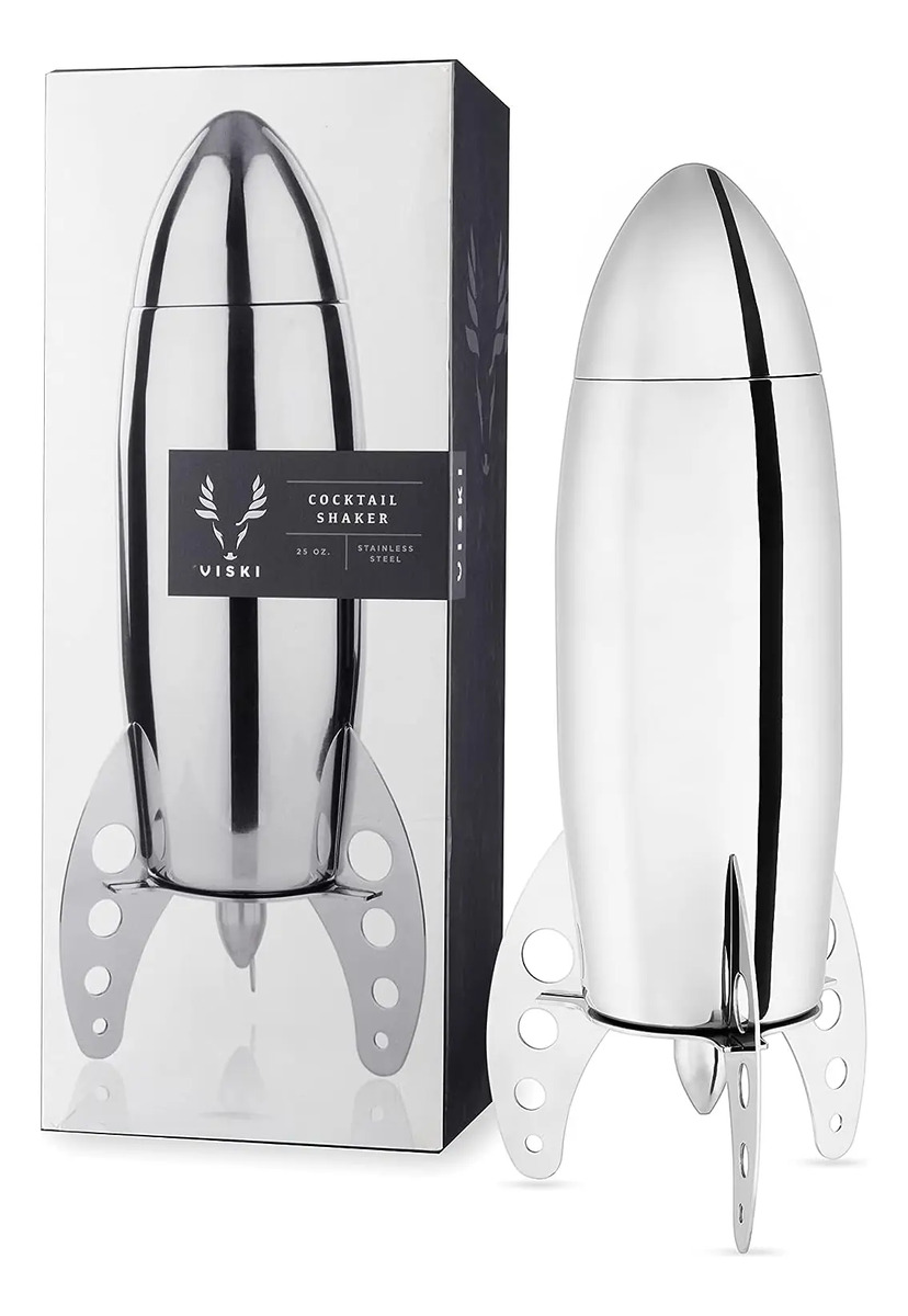 Coqueteleira Irving Rocket em Aço Inoxidável 1
