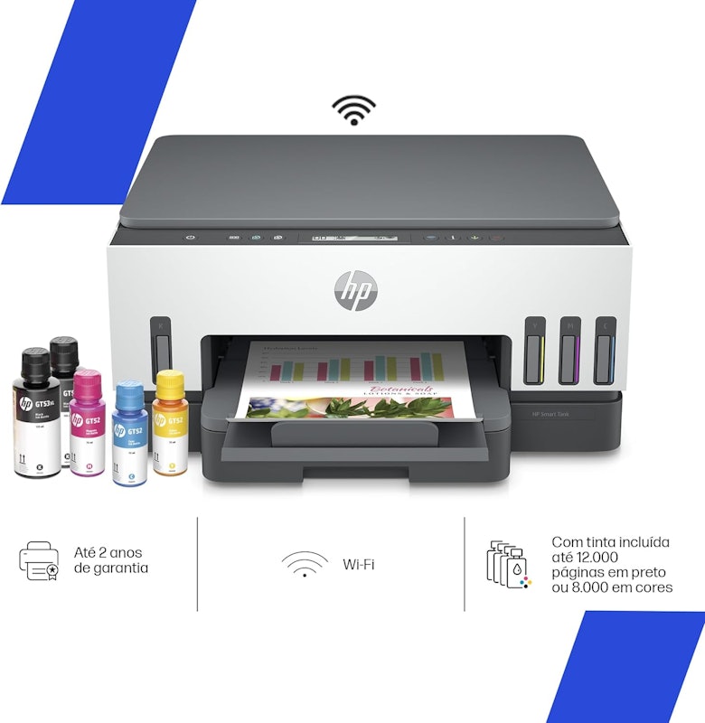 Impressora Multifuncional HP Smart Tank 724 2