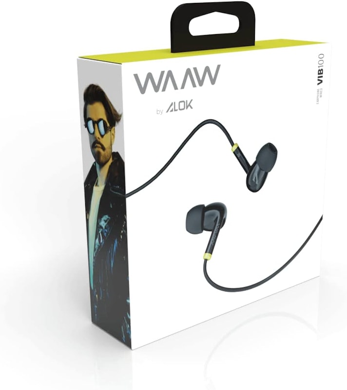 Fone de Ouvido Com Fio WAAW VIB 100EW 5