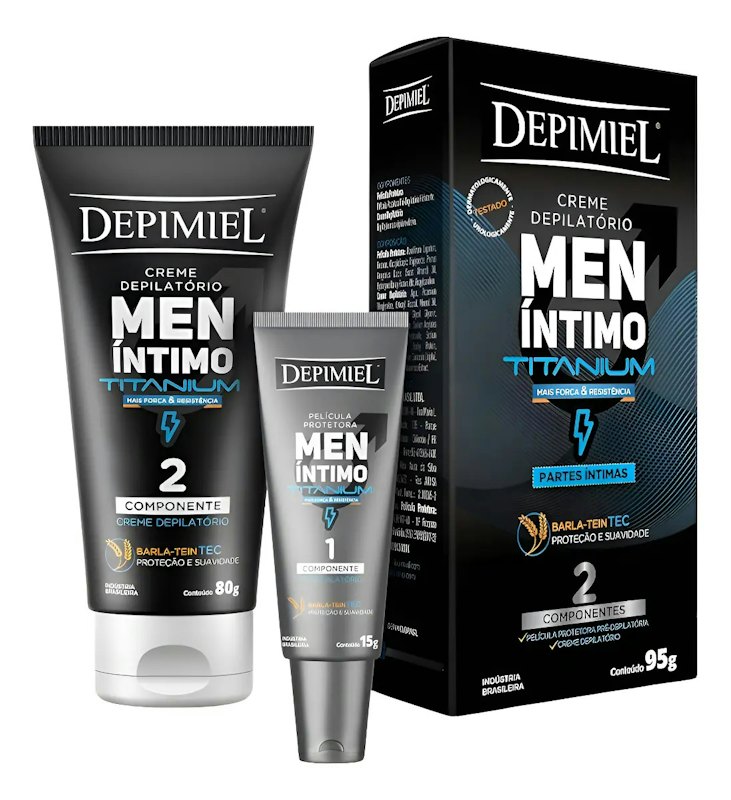 Creme Depilatório Men Íntimo 1