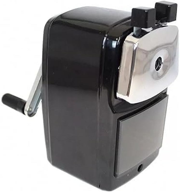 Apontador Manual de Mesa para Lápis com Manivela 2