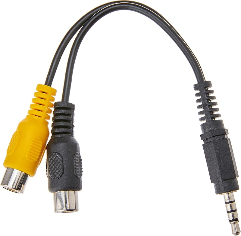 Cabo RCA P3 Estéreo + 2 RCA Femea 3