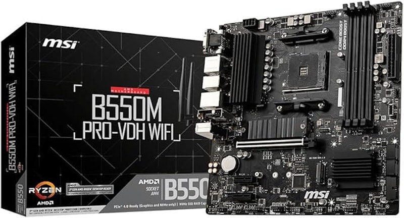 Placa-Mãe B550M PRO-VDH Wi-Fi 1