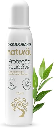 Desodorante Natural com Melaleuca e Aloe Vera 1