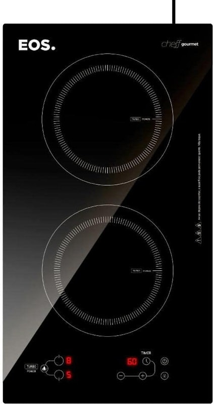 Cooktop de Indução 2 Bocas EOS Cheff Gourmet 1