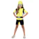 SULAMERICANA Power Rangers Beast Morphers Amarelo Curto 1