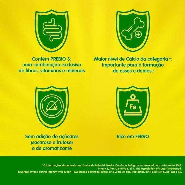 Fórmula Infantil Ninho Fases 3+ 4