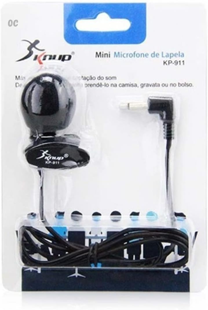 Microfone de Lapela Knup 4