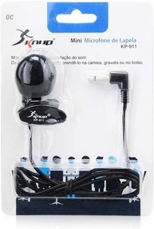 Microfone de Lapela Knup 4