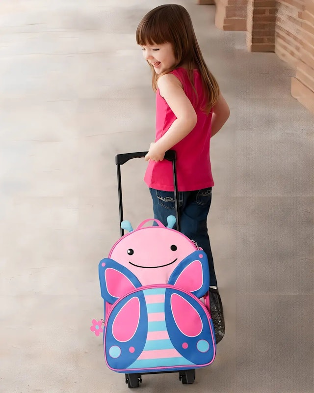 Mala de Rodinha Infantil Zoo Borboleta Skip Hop 5