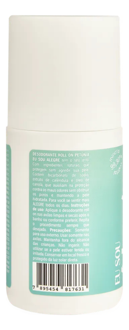 Desodorante Roll-On Eu Sou Alegre Petunia 3