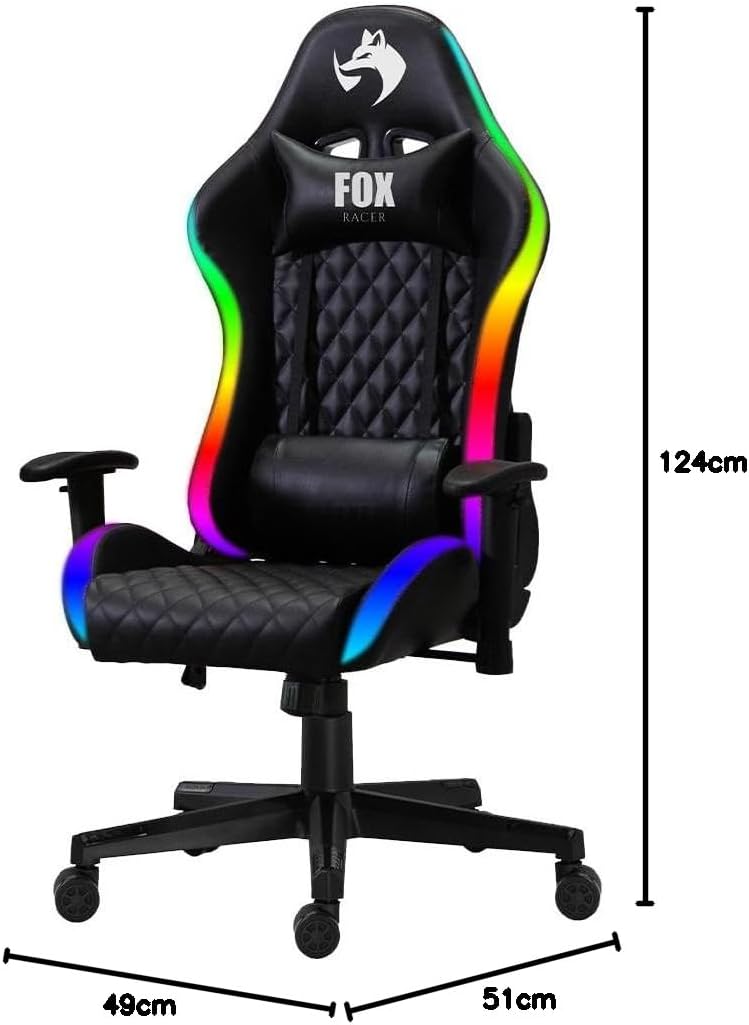 Cadeira Gamer com RGB e Iluminação LED 2