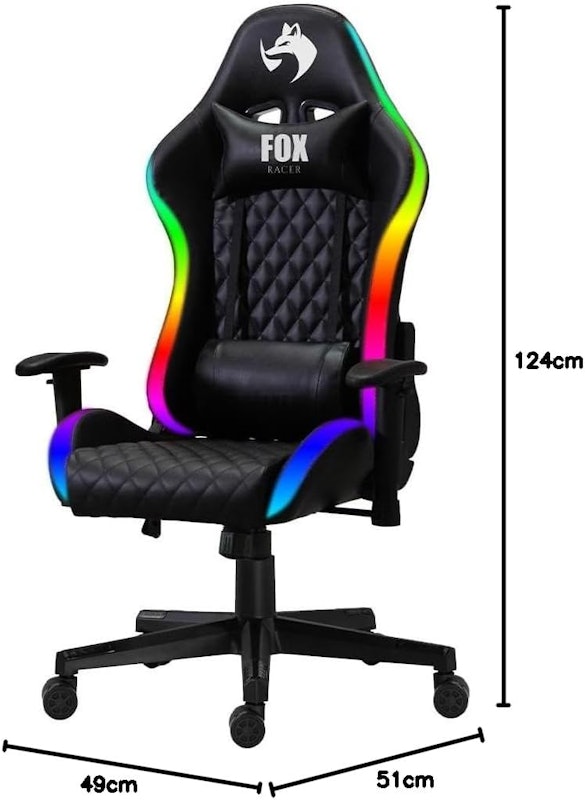 Cadeira Gamer com RGB e Iluminação LED 2