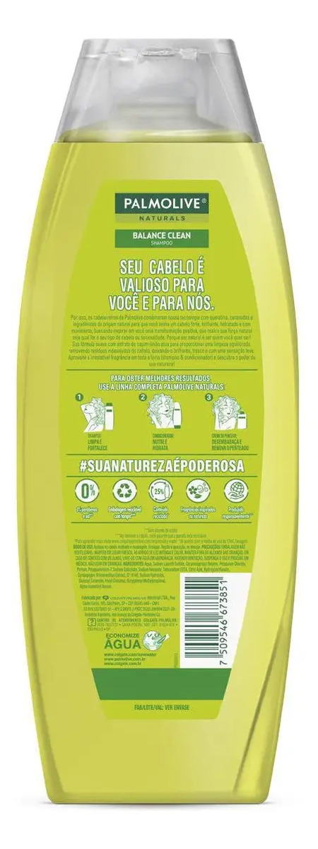 Palmolive Naturals Neutro Limpieza Balanceada Shampoo 2