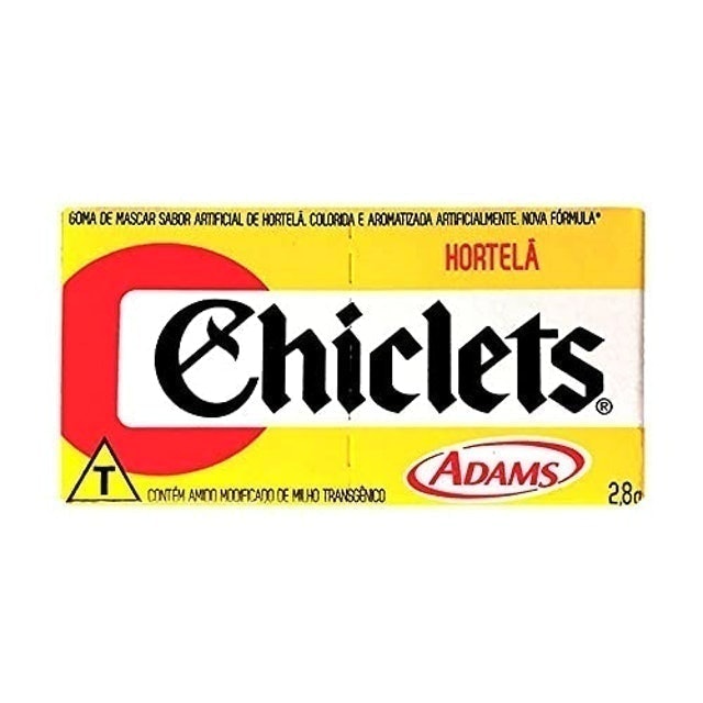 Chiclete Chiclets Hortelã 1