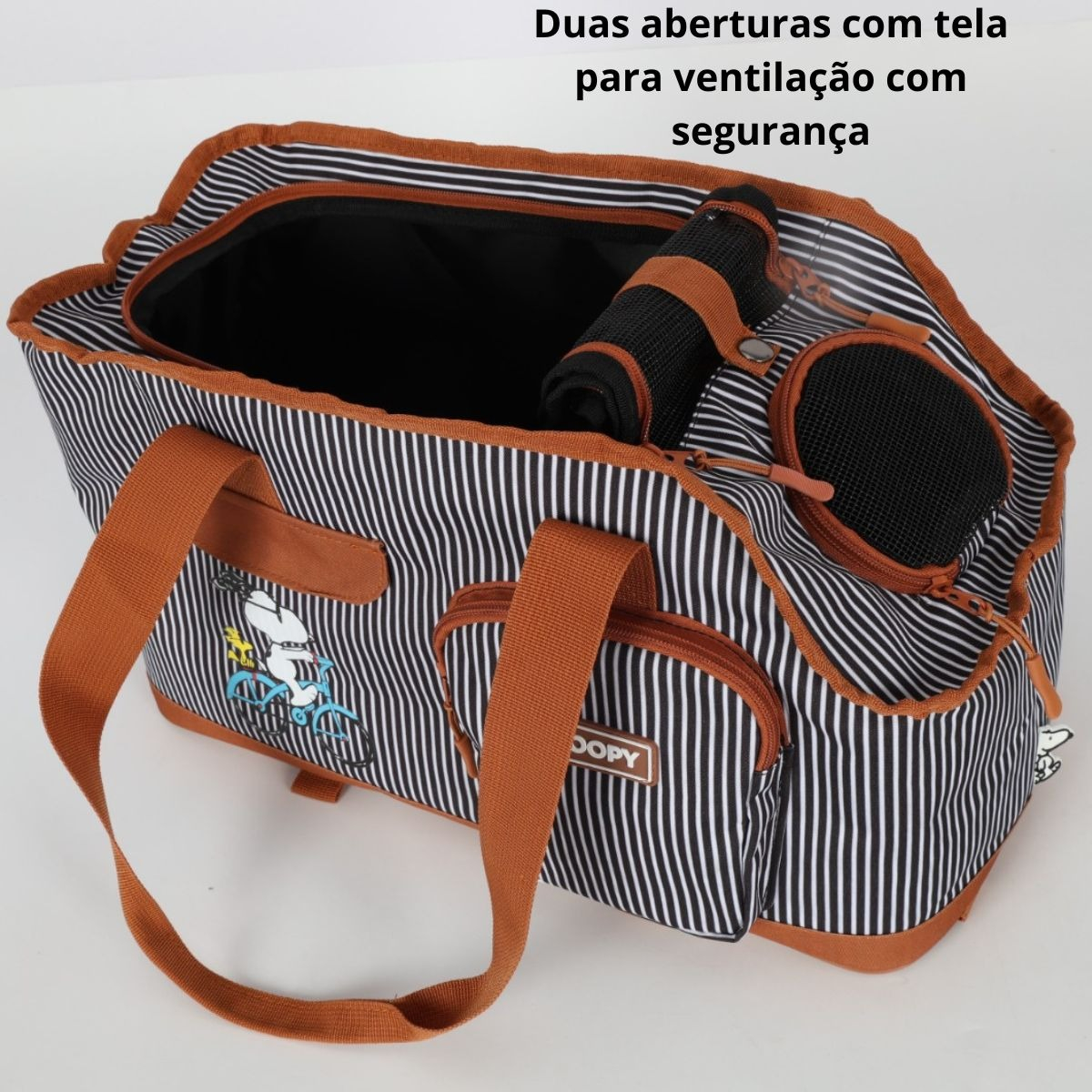 Bolsa de Transporte Pet Snoopy  4