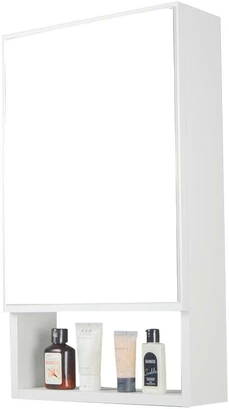 Armário para Banheiro com Espelho Tebas Branco 34 cm 2
