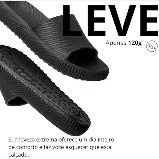 Chinelo Nuvem Sandália Slide Ortopédica em EVA Confort 4