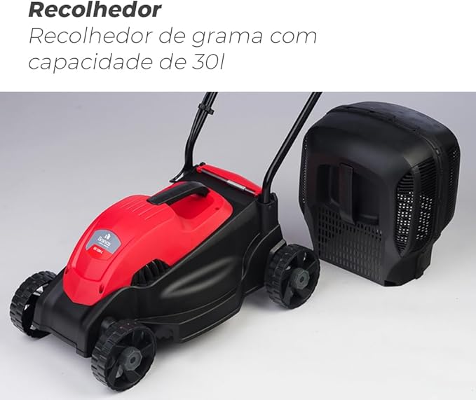 Cortador de Grama Elétrico Branco 4