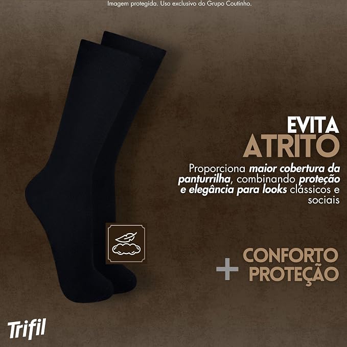 Meia Masculina Social 5