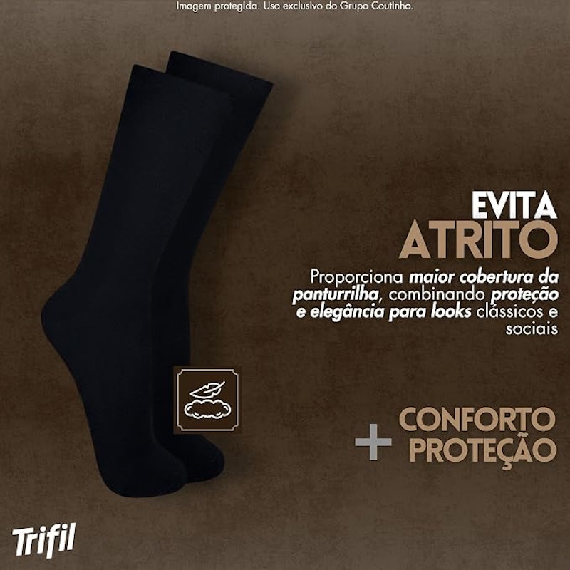 Meia Masculina Social 5