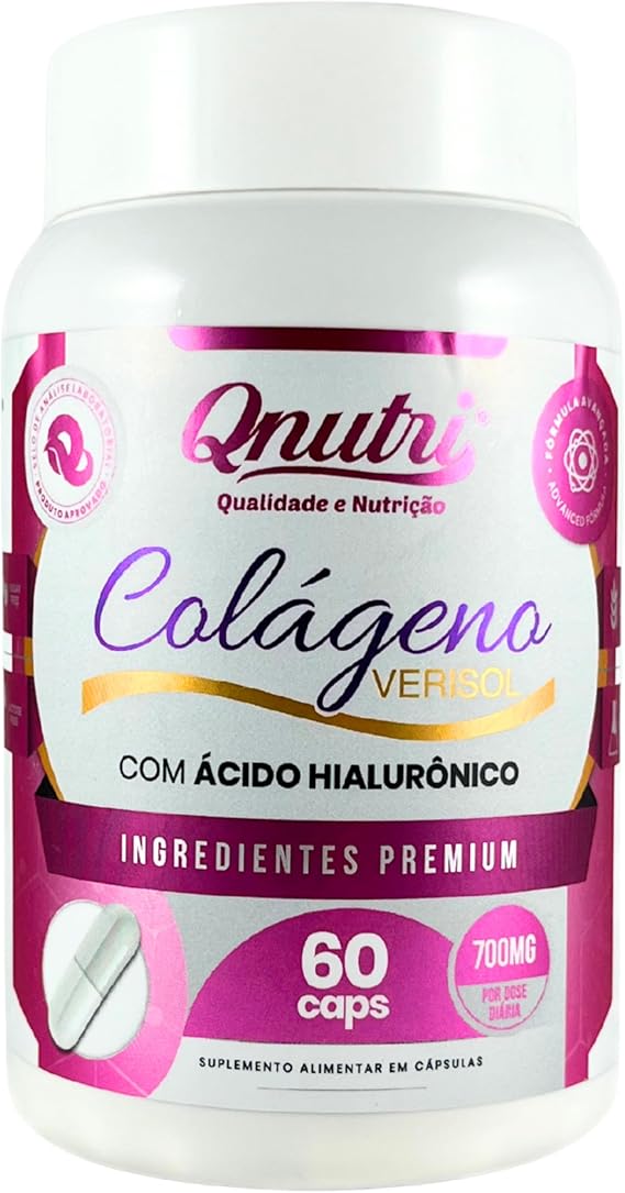 Colágeno Verisol Ácido Hialurônico Biotina Zinco Vitaminas Minerais 1