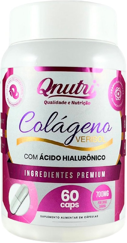 Colágeno Verisol Ácido Hialurônico Biotina Zinco Vitaminas Minerais 1