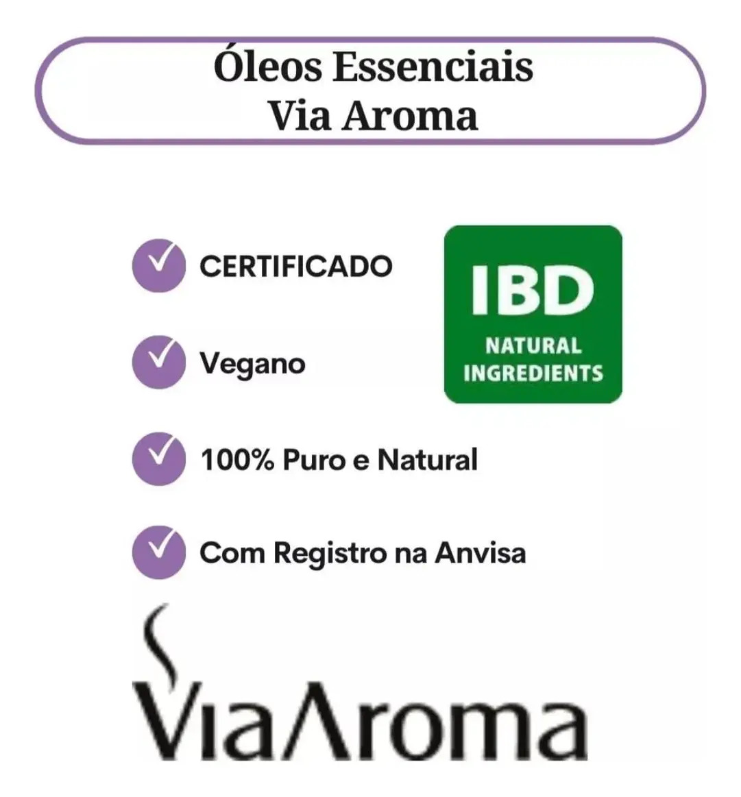 Óleo Essencial de Lavanda Via Aroma 3