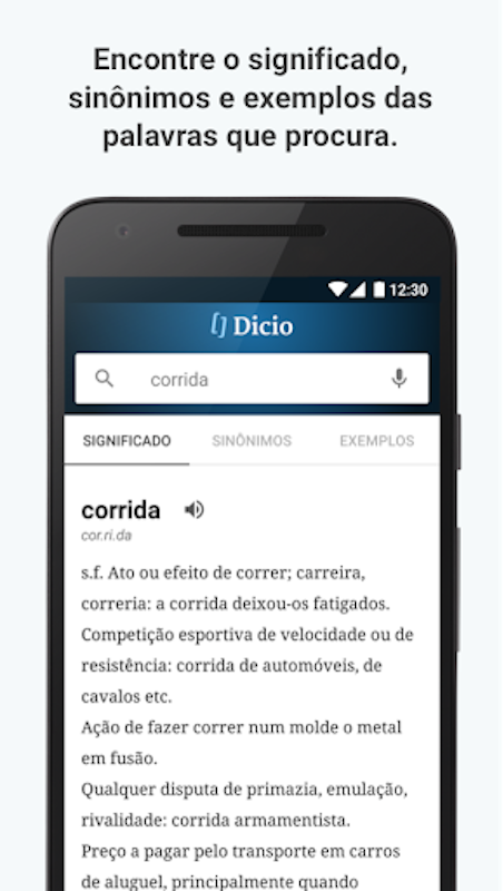DICIO - Dicionário Online de Português 3
