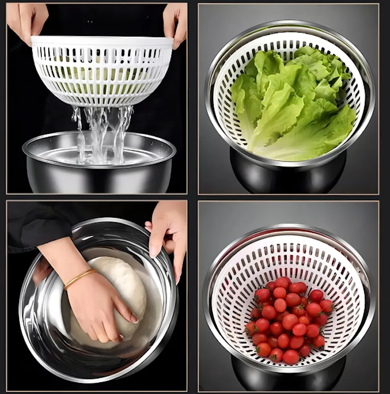 Centrífuga de Salada Inox 4