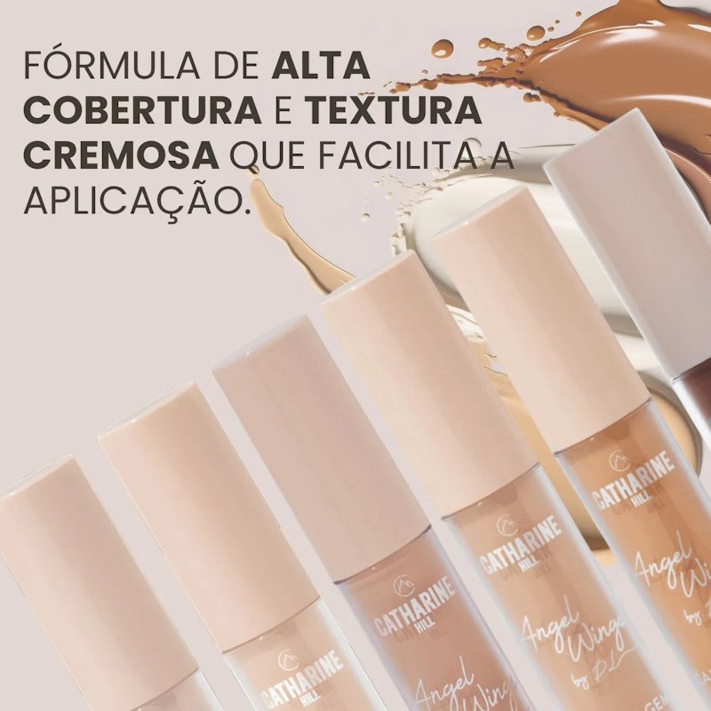 Corretivo Camuflagem Alta Cobertura Angel Wings 5