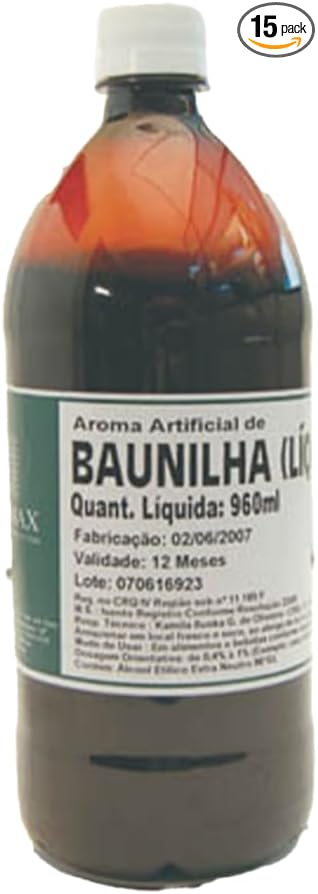 Essência Culinária de Baunilha 1