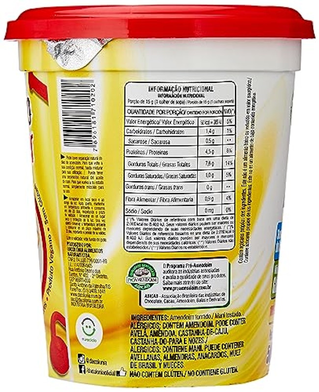 Pasta Integral de Amendoim Amendo Power 2
